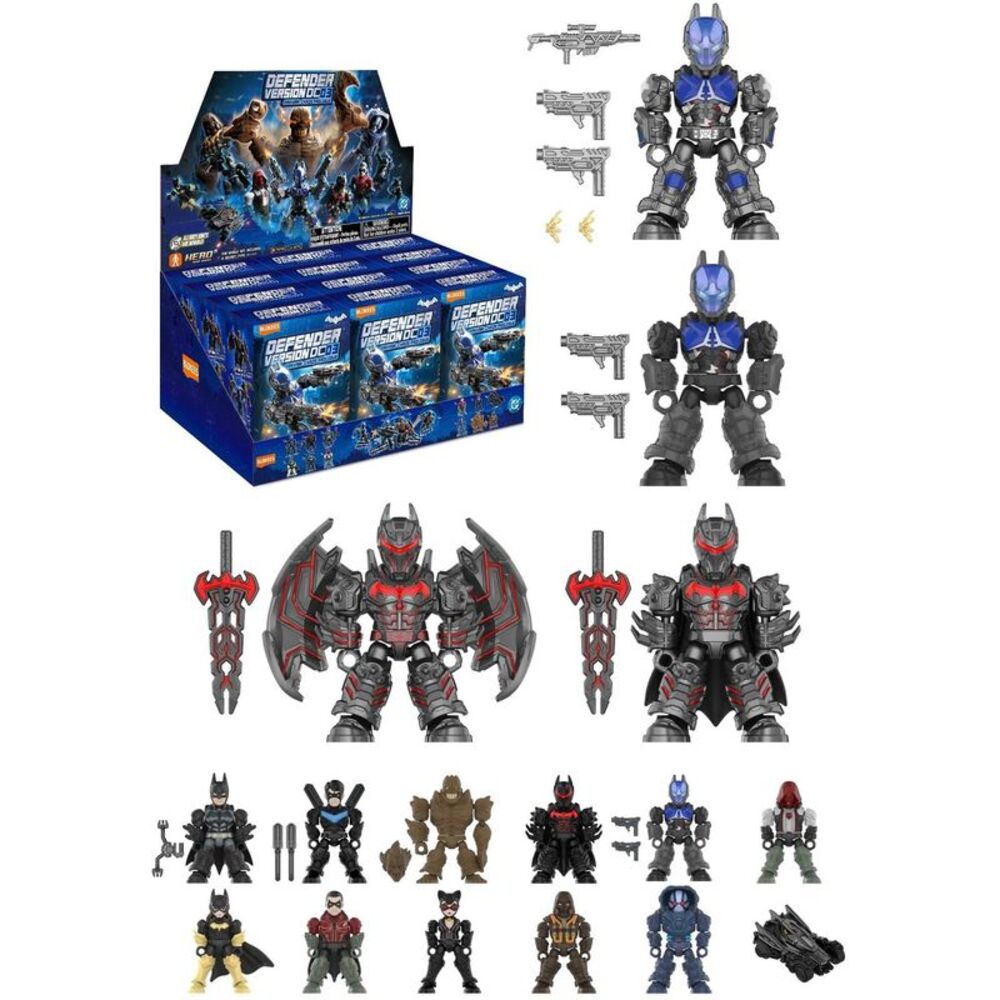 Blokees - DC - Defender Version - 03: Arkham Chaos Prologue 12CT PDQ Display